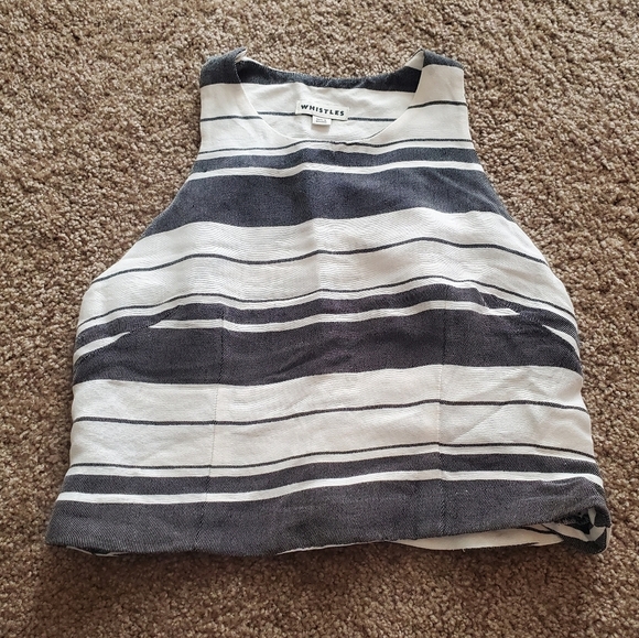 Whistles Crop Top Size 6 - Picture 1 of 5